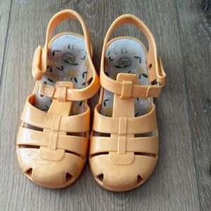 Wonder Nation Bright Orange Kids Sandals